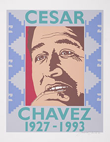 Cesar Chavez Memorial Poster